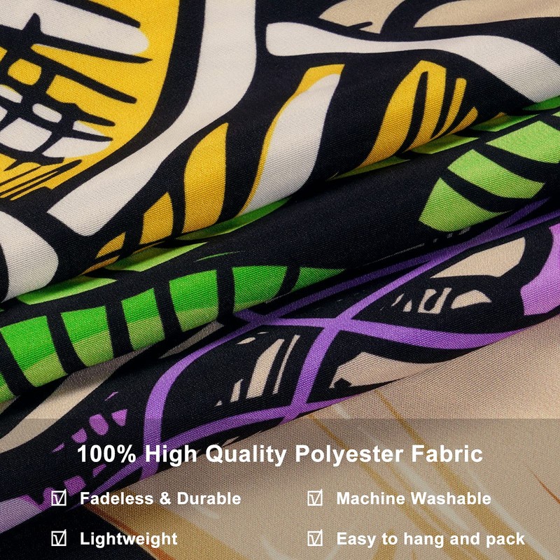 Skull Tapestry Mushroom Tapestry Skeleton Tapestry Aesthetic Tapestry Colorful Tapestry