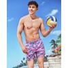 SURF CUZ Mens Swim Trunks 5 Inch Quick Dry Bathing