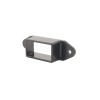 Plum Fittings 1" x 2" Aluminum Fence Stationary Wall Mount