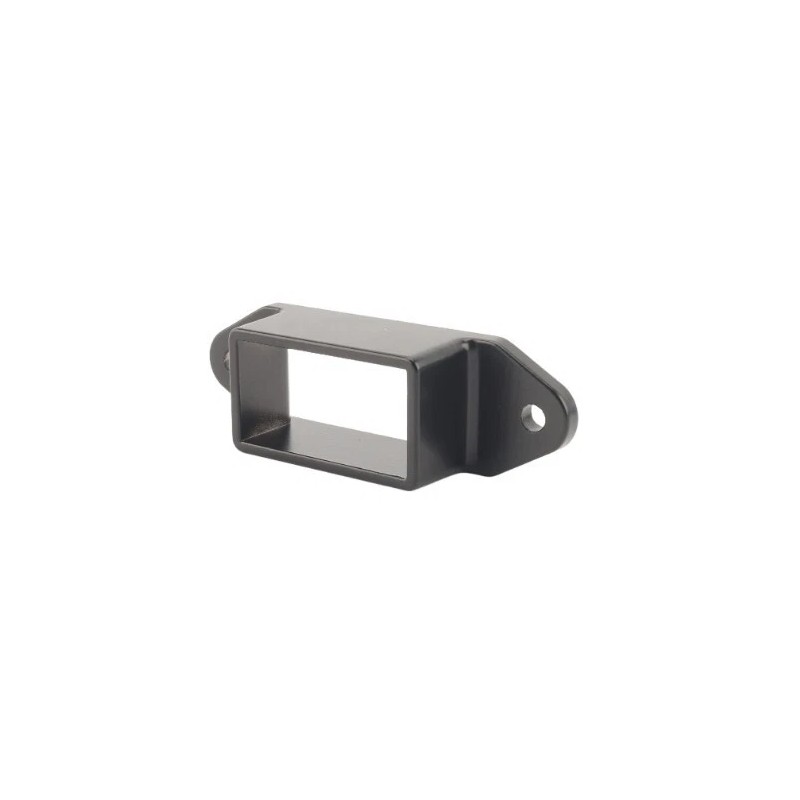 Plum Fittings 1" x 2" Aluminum Fence Stationary Wall Mount