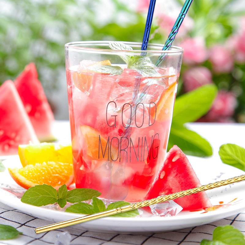 6 PCS Long Handle Spoon, 9 Inch Ice Tea Spoon,