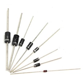 100pcs Diode Rectifier Kit for Arduino (25 x 1 N4148, 25 x 1 N4007, 10 x 1 N5819, 10 x 1 N5399, 10 x FR107, 10 x FR207, 5 x 1 N5408, 5) 1 N5N5 822)