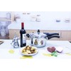 VITASUNHOW Stainless Steel Pressure Cooker with Steamer Basket, Faster Cooking