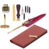 Dip Calligraphy Pen Set Feather Ink Sac Fountain Pen Gift