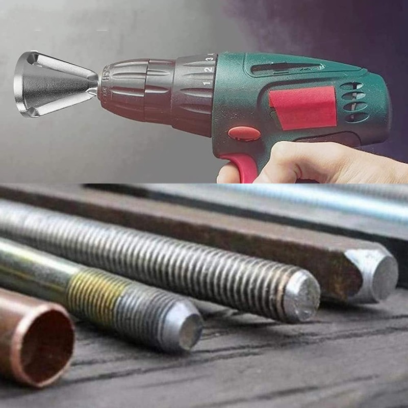 2 PCS Deburring External Chamfer Tool Metal Remove Burr Tools