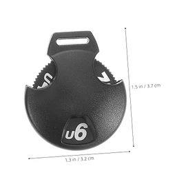BIUDECO Golf Club Protector Id Label Golf Number Plate for Fairway Clubs 6pcs Interchangeable Tags
