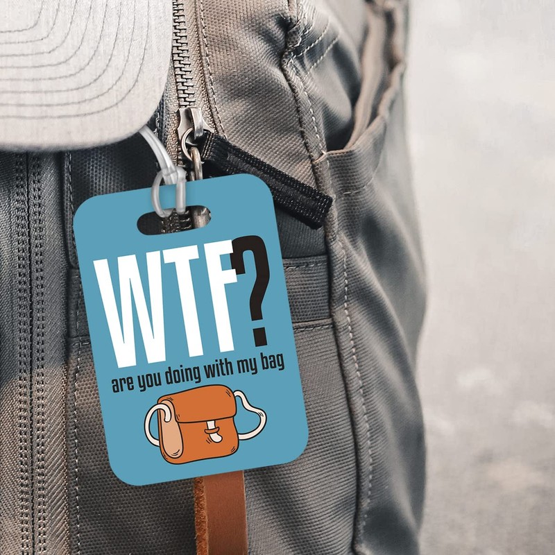 LT058 WTF? are You Doing with My Bag Novelty Funny