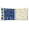Bassetti Oplontis Cotton Pillow, Blue, 40 x 80 x 1