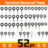 AUTOXBERT Terminal Removal Tool Kit, 52Pcs Terminal Ejector Kit for