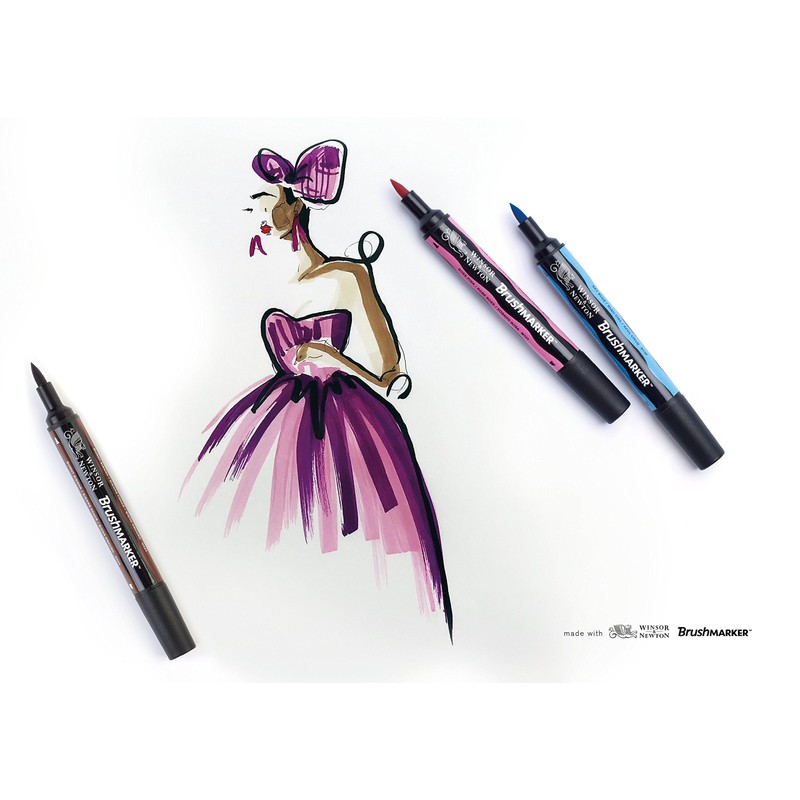 Winsor & Newton BrushMarker - China Blue