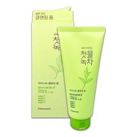 First Water Green Tea Moist Cleansing Foam 180g O WAA81C0 / 첫물녹차 모이스트 클렌징 폼 180g O WAA81C0