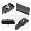 Mipcase 1set Speaker Handle Screws and Caps Replacement for Guitar