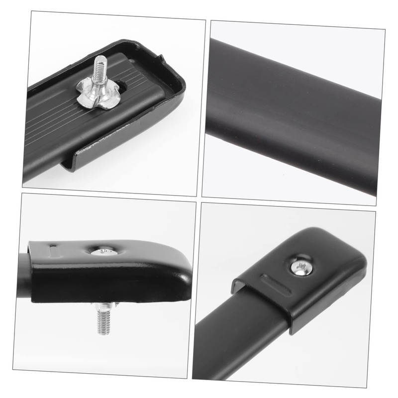 Mipcase 1set Speaker Handle Screws and Caps Replacement for Guitar