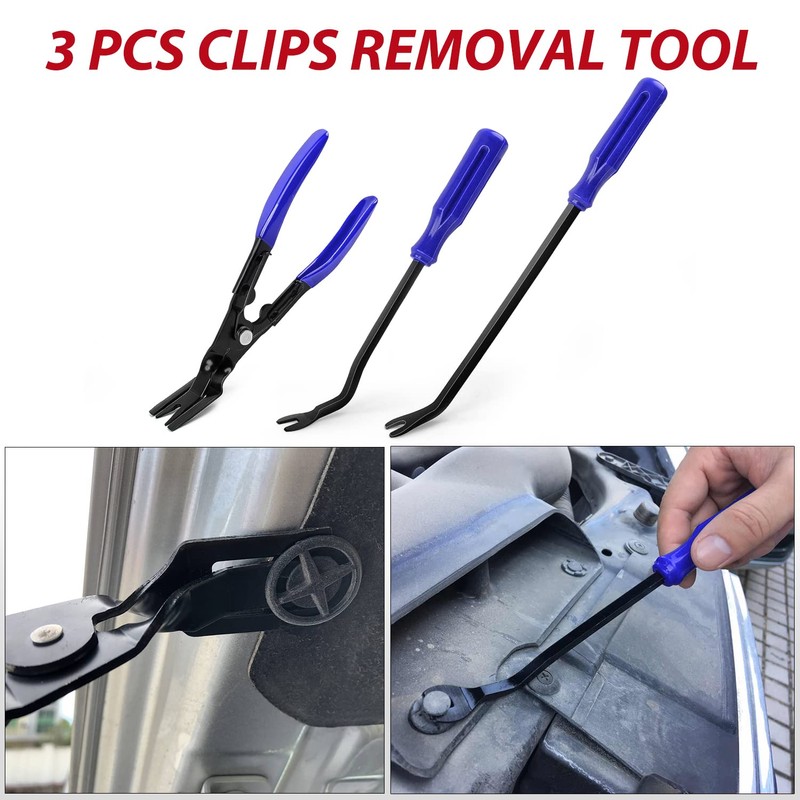 Nilight Trim Removal Tool 102 Pcs, Auto Push Pin Bumper