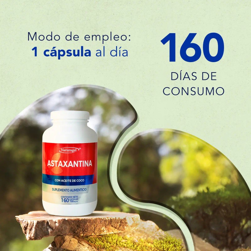 Suplemento Cápsula Naturagel Suplementos Alimenticios Astaxantina 250g