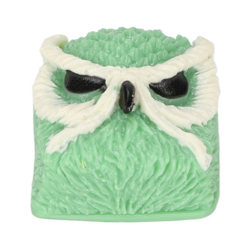 Custom Keycap Hand Carved Owl Pattern OEM R4 Gaming Resin