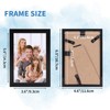 WIFTREY 18 Pack 4x6 Picture Frame Black, 4 x 6