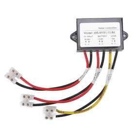 MPPT Solar Controller 150W 10A Photosensitive Night Load Output Solar Panel Controller for Street Lamp 13.8V