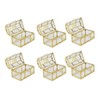 12PCS Hollow Out Candy Box Chocolate Gift Treat Boxes Container