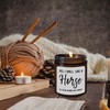 ISANOU Horse Candle,Yes I Smell Like a Horse,Gifts for Horse