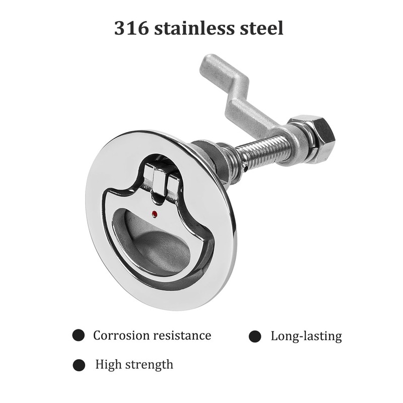 GANGUOLA Heavy Duty 316 Stainless Steel Boat Cam Latch, Marine