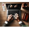 V-TAC 6 Gang Electric Multi Socket with Switch and 1.5m