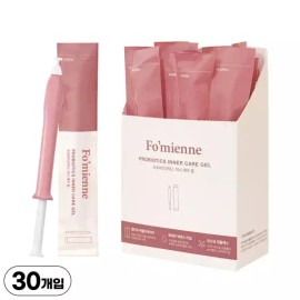 Forenne 포미엔느 프로바이오틱스 이너 케어 젤 여성청결제 30개입 54g x 1개 Femmene Probiotics Inner Care Gel Feminine Cleanser 30 pieces 54g x 1 [54g x 1 piece]