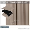 PONY DANCE Bathroom Curtains Window - Tie Up Shade Thermal