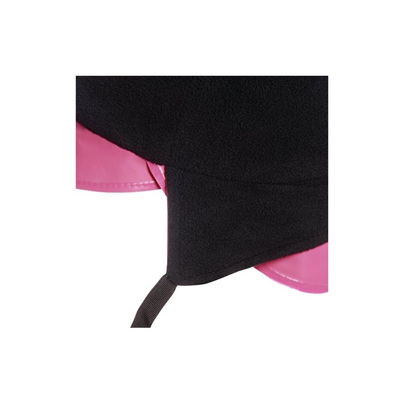Playshoes Girl's Kids Waterproof Rain with Fleece lining Hat, Pink,