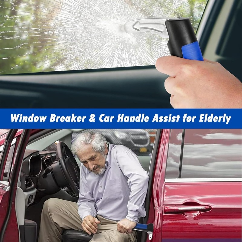 2PCS Car Handle Assist for Elderly,Portable Disabled Vehicle Armrest Aids,