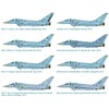 Italeri 510001355 1: 72 – EF-2000 Typhoon Combat Aircraft Single