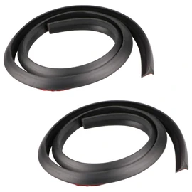 All Bright Overfender Fender Molding Car Fender Dress Up Arch Mount Universal 4.9 ft (1.5 m) Set of 2