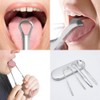 Set de 3 Limpiador de Lengua, Raspador de Lengua Acero
