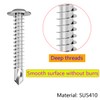 Qrity Self Tapping Screws M4.2 x 16 mm, Drill Tail