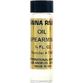 INDIO Anna Riva Oil-Spearmint 1/4oz~ for Anointing Candles, Charms & Altar Tools ~