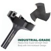 BALUGAEA CNC Spoilboard Surfacing Router Bit 12mm Shank 59mm Diameter,