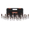 VEVOR Torx Bit Socket Set, 34-Piece Solid Star and Tamper