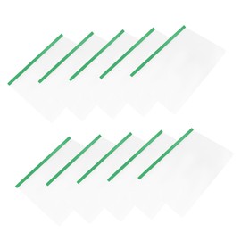 Operitacx 10st Schubladenordner Büromappen Abdeckungen Mit Befestigungselementen Berichtshüllen Mit Verschiebbarer Stange Unterlagen Dateiorganisator Zwischenablage Aktenordner Plastik Green