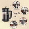 RAINBEAN Cafetiere 1 Cup French Coffee Press, Small Cafetiere 1