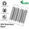 GUNGY Tension Springs with Hooks Stainless Steel Tension Spring 60