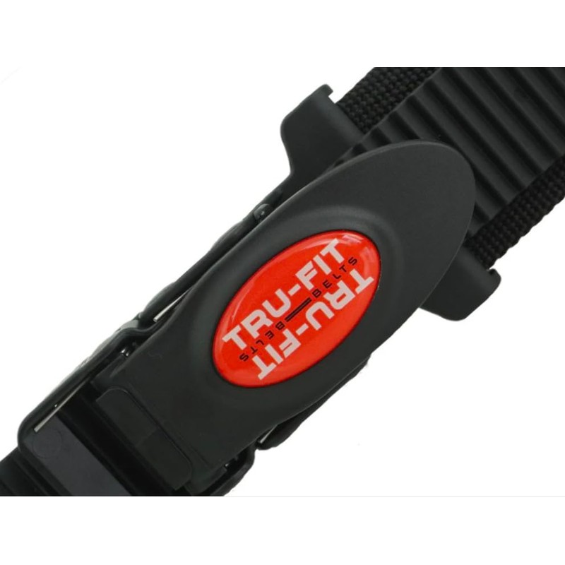 TRU-FIT TOOL BELTS ALUMINUM - TRU RATCHETING BUCKLE WITH QUICK