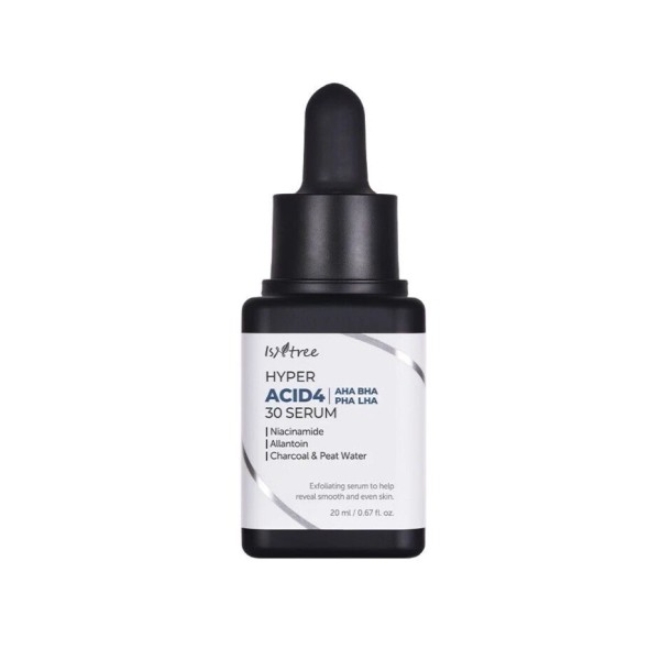 isntree Hyper Acid4| AHA BHA PHA LHA 30 Serum 20ml/