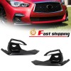wenqi Front Bumper Fog Light Covers Bezels For Infiniti Q50