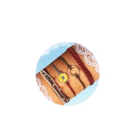 Long tiantian Wave Bracelets for Teen Girls Boys Cute Boho Braided String Beach Ocean Bracelet for Women Summer Jewelry Gift (N)