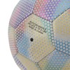 Soccer Ball PU Size 5 Light Color Reflective Glowing Soccer