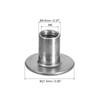 uxcell M8 T-Nuts, 24pcs Carbon Steel Tee Nuts, Round Base