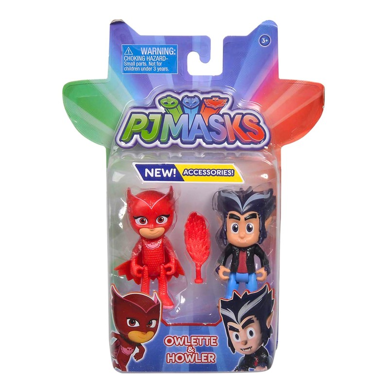 Simba PJ Masks 109402418 Figure Set Owl and Howler, Season