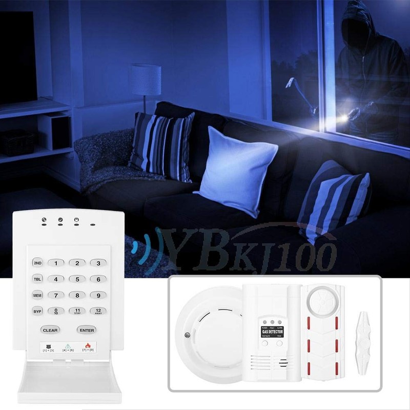 Sonew Home Burglar Alarm Control Keypad Anti-Theft Security System Keep