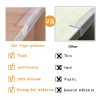 Protector De Bordes De Silicona Transparente Para Esquinas S