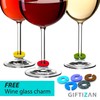 GIFTIZAN - Felt Coasters for Drinks 8pcs - Coaster Set